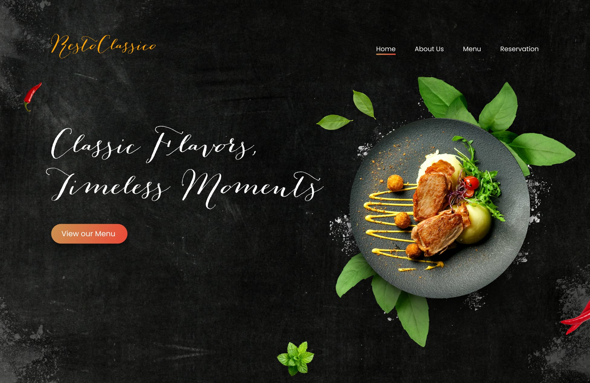 Restaurant Website